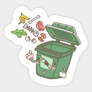 Biodegradable Waste Sticker
